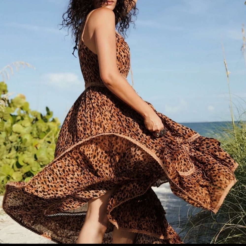 NWOT Spell  Saphari dress